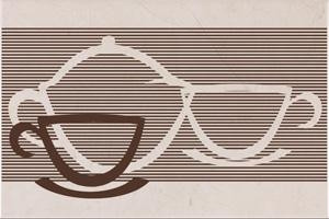 Dekorlap, Zalakerámia Ildikó CEYLON F-3021 (2X)20X30 ZAL-DCEYF3021