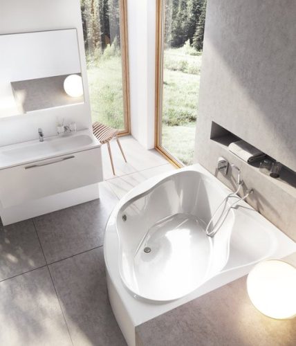 Kád, Ravak NEW DAY 140x140 fehér C651000000