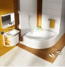 Kád, Ravak NEW DAY 150x150 fehér C661000000