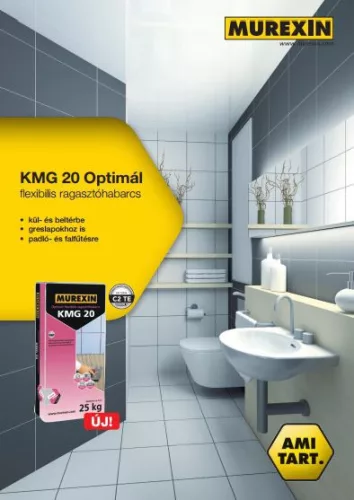 Csemperagasztó, Murexin KMG 20 Optimál flexibilis ragasztóhabarcs
