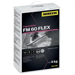   Fugázó, Murexin FM 60 Fugázó Cementszürke/zementgrau 4 Kg