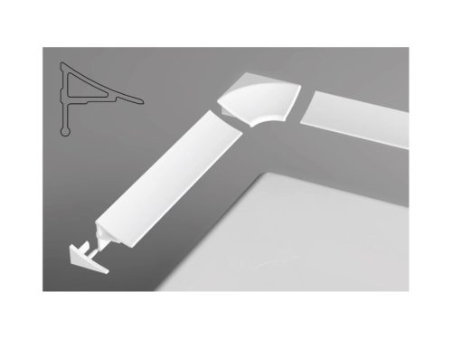 Ravak Vízvető léc kádhoz/zuhanytálcához 11/1100, fehér XB461100001