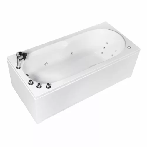 Hidromasszázs kád, Wellis Malawi Hydro 170 Retroval balos WK00146-1