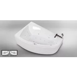   Hidromasszázs kád, Wellis Matana E-Drive 160 csaptelep nélkül JOBBOS WK00172-1