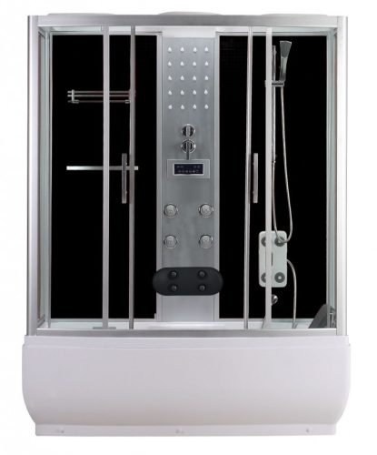 Hidromasszázs zuhanykabin, Sanotechnik Cikkszám: PR150 Nevada 85x150 szögletes elektronikával