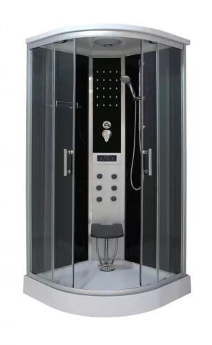 Hidromasszázs zuhanykabin, Sanotechnik Cikkszám: CL98 Dream 90x90 íves elektronikával