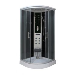   Hidromasszázs zuhanykabin, Sanotechnik Cikkszám: CL100 Comfort 100x100 íves elektronikával
