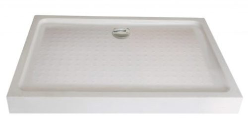 Zuhanytálca, Sanotechnik Cikkszám: P108 szögletes fix előlappal 80x100