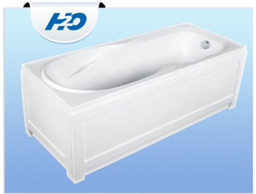 Kád, H2O Molly 160x70 egyenes