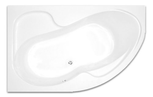 Kád, H2O Fortuna 160x100 aszimmetrikus balos