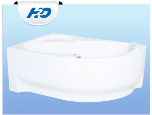 Kád, H2O Fortuna 170x100 aszimmetrikus balos