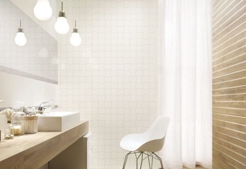 Dekorlap, Tubadzin Royal Place White 29,3x29,3