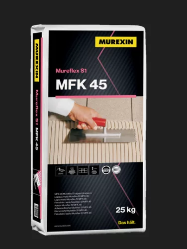 Csemperagasztó, Murexin MFK 45 S1 ragasztóhabarcs