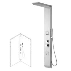 Zuhanypanel, Wellis WZ00104 Lucia sarok zuhanypanel