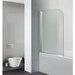   Kádparaván, Aqualife HX-112C, 75x130 cm, átlátszó üveggel