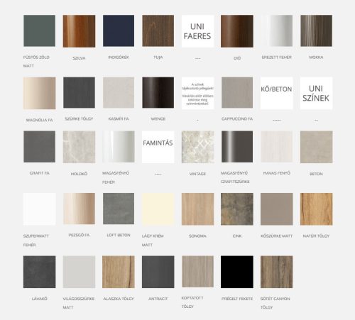 Felső szekrény, TBoss Mirror Box Omega 60