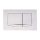 Öblítőtartály nyomólap, Wellis EE00274 Clarice Angular nyomólap