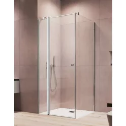   Zuhanykabin, Radaway Eos KDJ II szögletes zuhanykabin 90x80 átlátszó balos