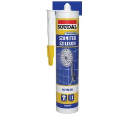   Szilikon, Soudal Szaniter ecetsavas szilikon fehér 280ml 153419