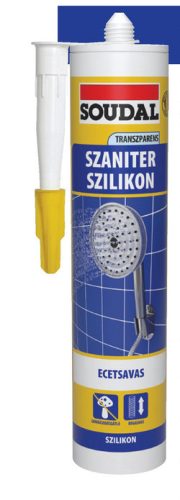 Szilikon, Soudal Szaniter ecetsavas szilikon fehér 280ml 153419