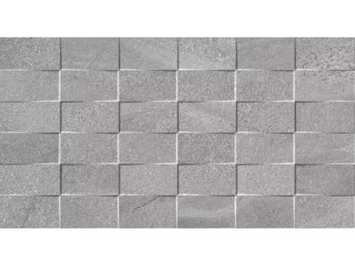 Dekorlap, Mirello Boston Decor Grey 29,5X59,5 Matt Rect. 225453