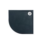 Zuhanytálca, West WST05 90x90 Fekete