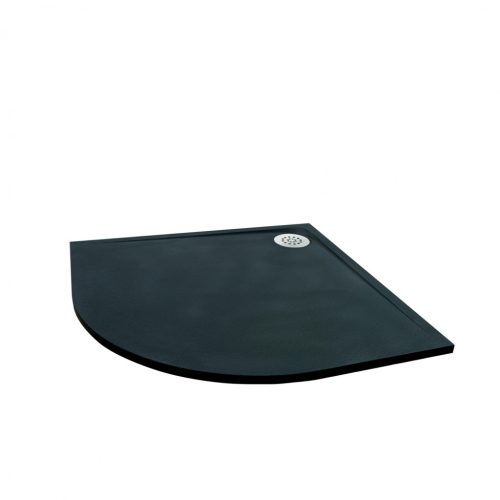 Zuhanytálca, West WST05 90x90 Fekete