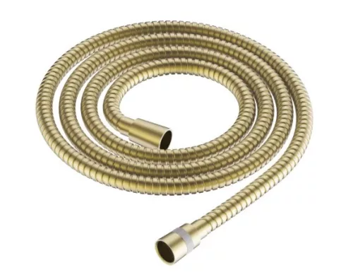 Zuhany gégecső, Deante zuhany gégecső, 150 cm, acél, szálcsiszolt arany NDA_R53W