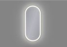 Fürdőszoba tükör, Arezzo design LED ovális, okos tükör, 40x90 cm arany AR-3056