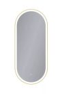 Fürdőszoba tükör, Arezzo design LED ovális, okos tükör, 40x90 cm arany AR-3056