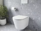 WC, Ravak Flow RimOff fali WC szett, fehér X01985