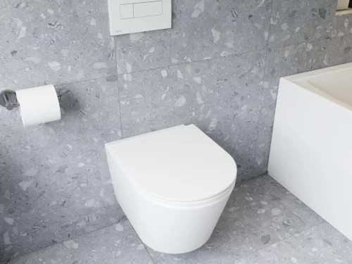WC, Ravak Flow RimOff fali WC szett, fehér X01985