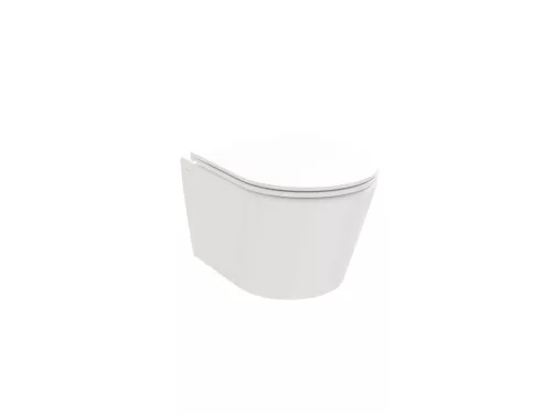 WC, Ravak Flow RimOff fali WC szett, fehér X01985