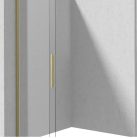 Walk-in, Deante Prizma tolóajtós walk-in, szálcsiszolt arany 140 cm KTJ_R34R