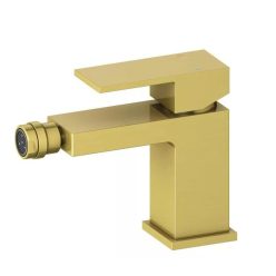   Bidé csaptelep, Arezzo design Cubefield bidé csaptelep, szálcsiszolt arany AR-4411G