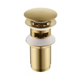   Lefolyó, Arezzo design Click-clack lefolyó, szálcsiszolt arany AR-726G