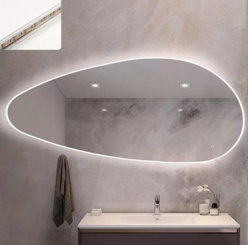 Fürdőszoba tükör, Arezzo design LED tükör 120x80 cm AR-M3091