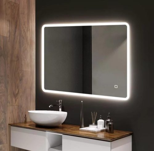 Fürdőszoba tükör, Arezzo design LED tükör 100x70 cm AR-3017