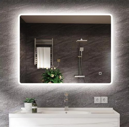 Fürdőszoba tükör, Arezzo design LED tükör 100x70 cm AR-3017