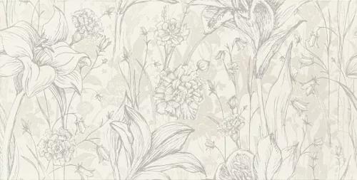 Csempe, Arte Melia White Flower 30,8x60,8
