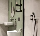 WC papír tartó, Deante Silia fali wc papír tartó, fekete ADI_N211