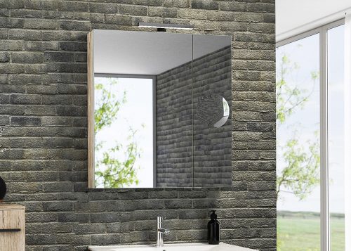 Felső szekrény, TBoss Mirror Box Senna 75, 55 cm-es tükörrel