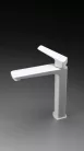 Mosdó csaptelep, Deante Blur magas mosdó csaptelep, fehér BQL_A20K