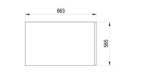 Oldallap, Ravak ARC 66 oldallap ARC kádakhoz CZE4100A01
