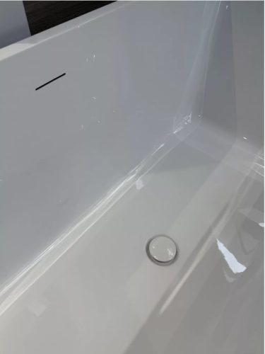 Kád, Aquatrend Lyon szabadonálló kád fehér lefolyóval 170x80