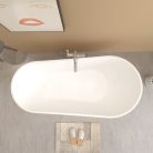 Kád, Aquatrend Violet szabadonálló kád fehér lefolyóval 170x80