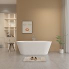 Kád, Aquatrend Alonso Lux szabadonálló kád fehér lefolyóval 170x75