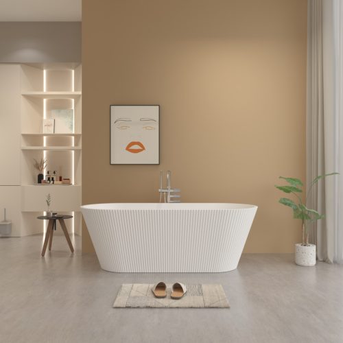 Kád, Aquatrend Alonso Lux szabadonálló kád fehér lefolyóval 170x75