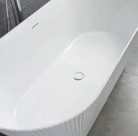 Kád, Aquatrend Alonso Lux szabadonálló kád fehér lefolyóval 170x75