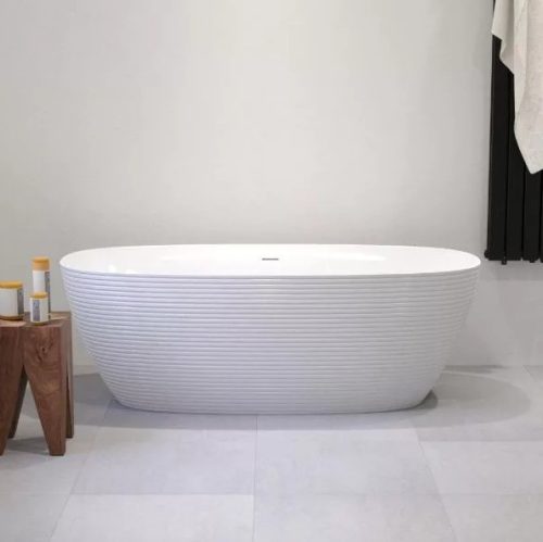 Kád, Aquatrend Lilien szabadonálló kád fehér lefolyóval 170x80